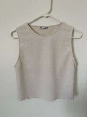Zara Textured Tank Top